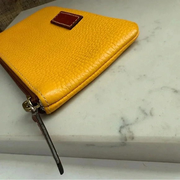 Dooney & Bourke Pebbled Leather Wristlet - Picture 4 of 7